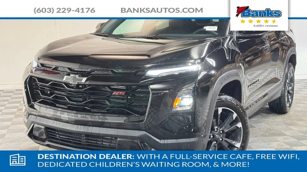 New 2027 Mosaic Black Metallic Chevrolet RS image 3