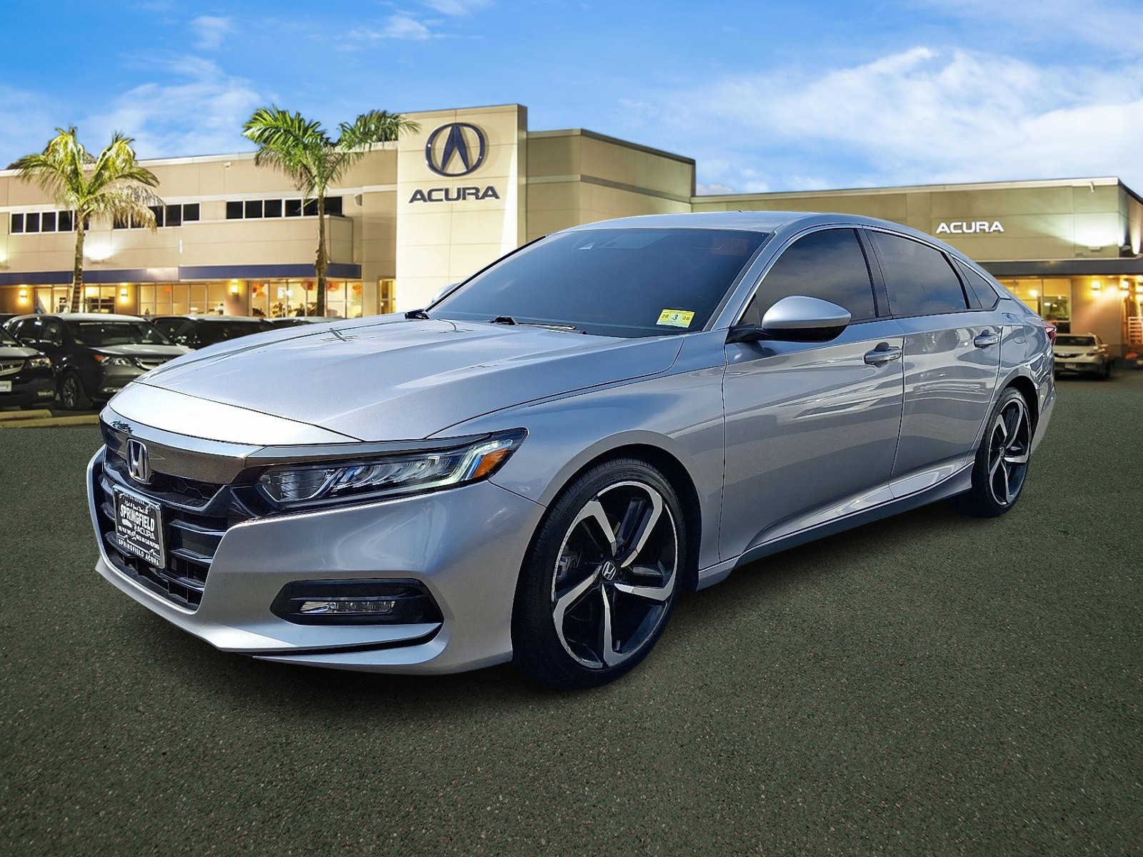 Used 2020 Lunar Silver Metallic Honda Sport image 3