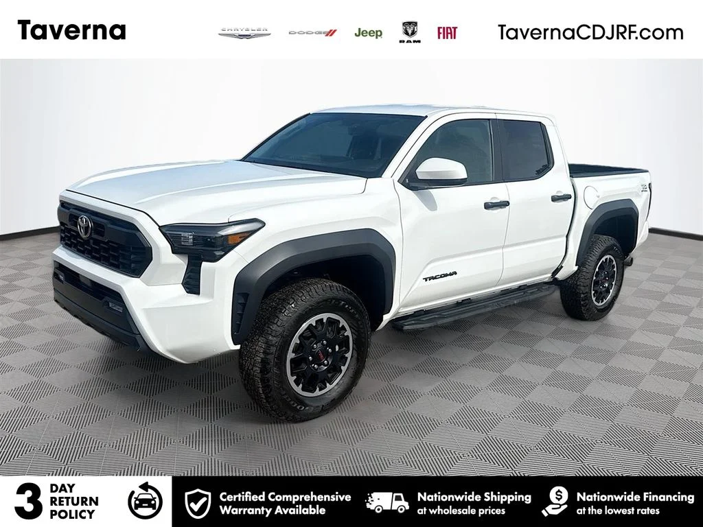 Used 2024 White Toyota TRD Off-Road image 1