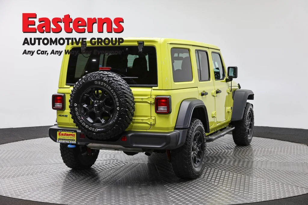 Used 2023 Yellow Jeep Willys 4xe image 5