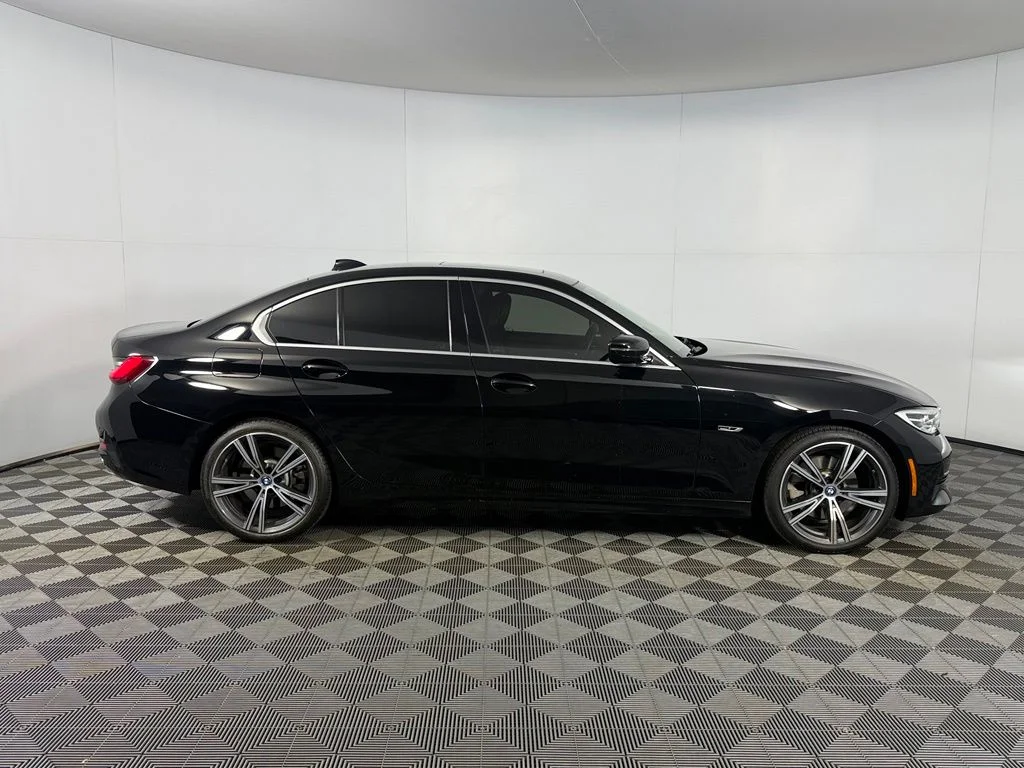 Certified Used 2022 Black BMW 330e iPerformance image 4
