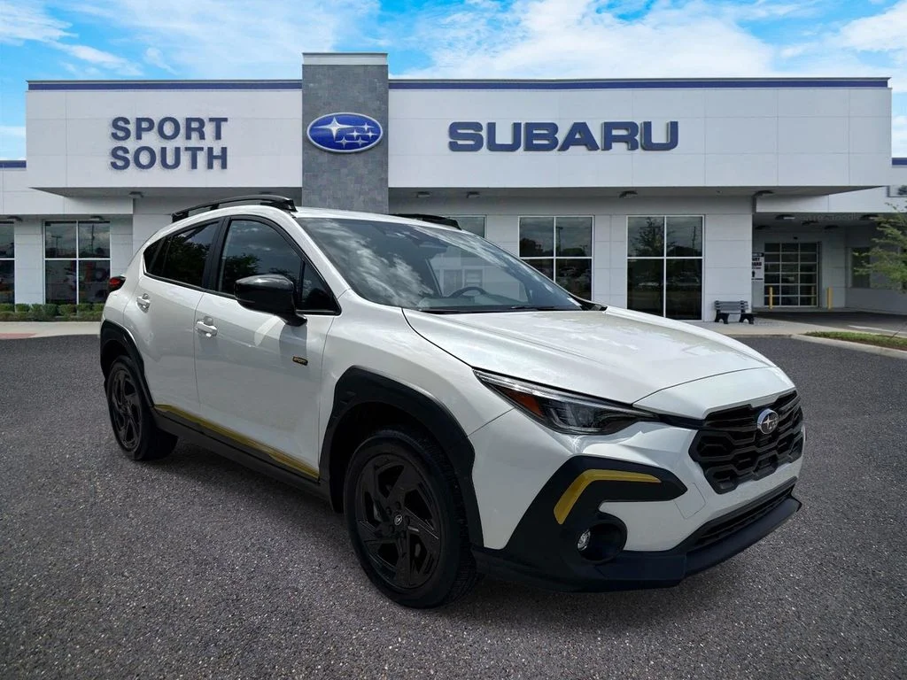 Certified Used 2024 White Subaru Sport image 1