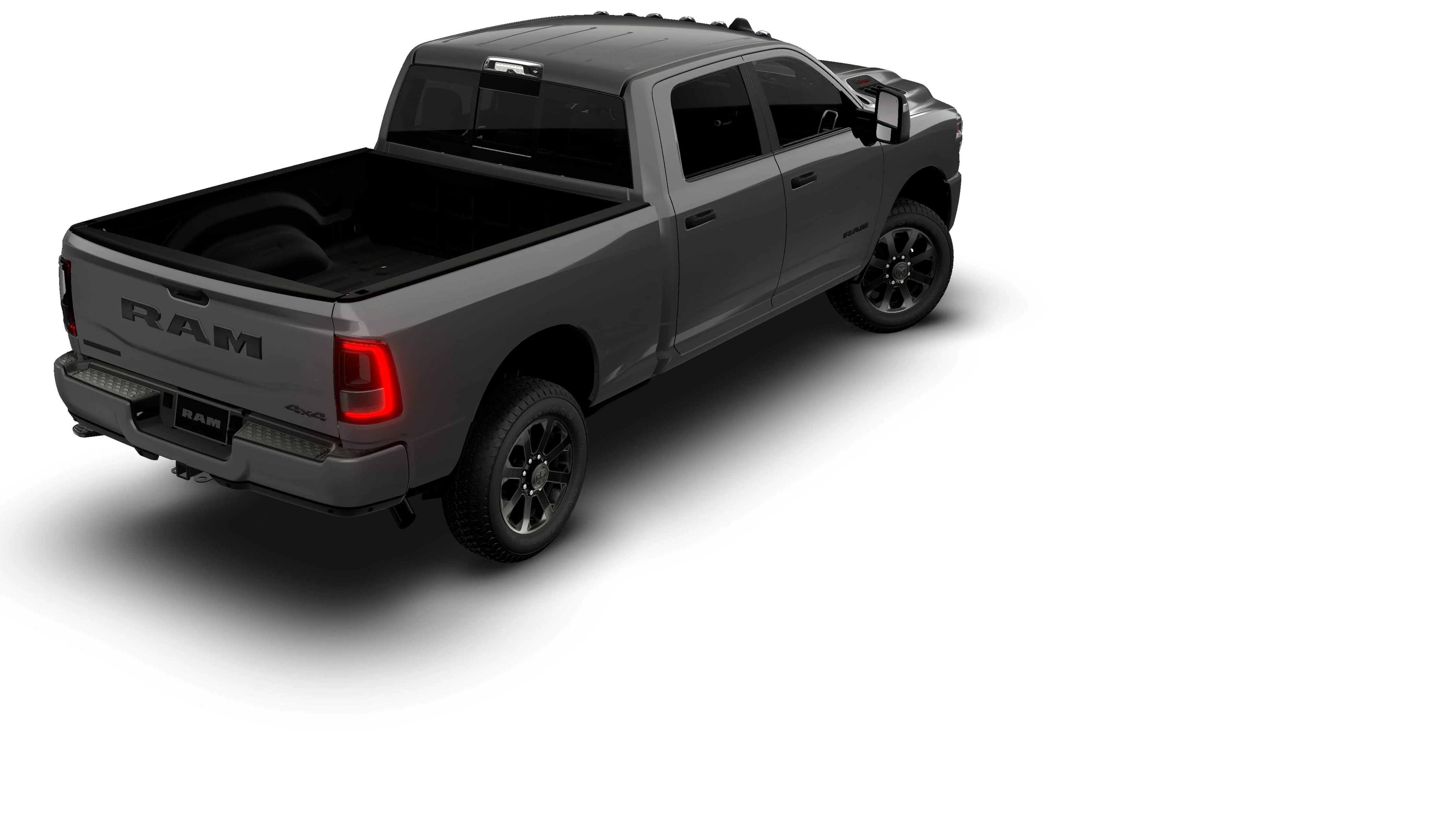 New 2026 Granite Crystal Metallic Clear-Coat Exterior Paint RAM Big Horn image 14