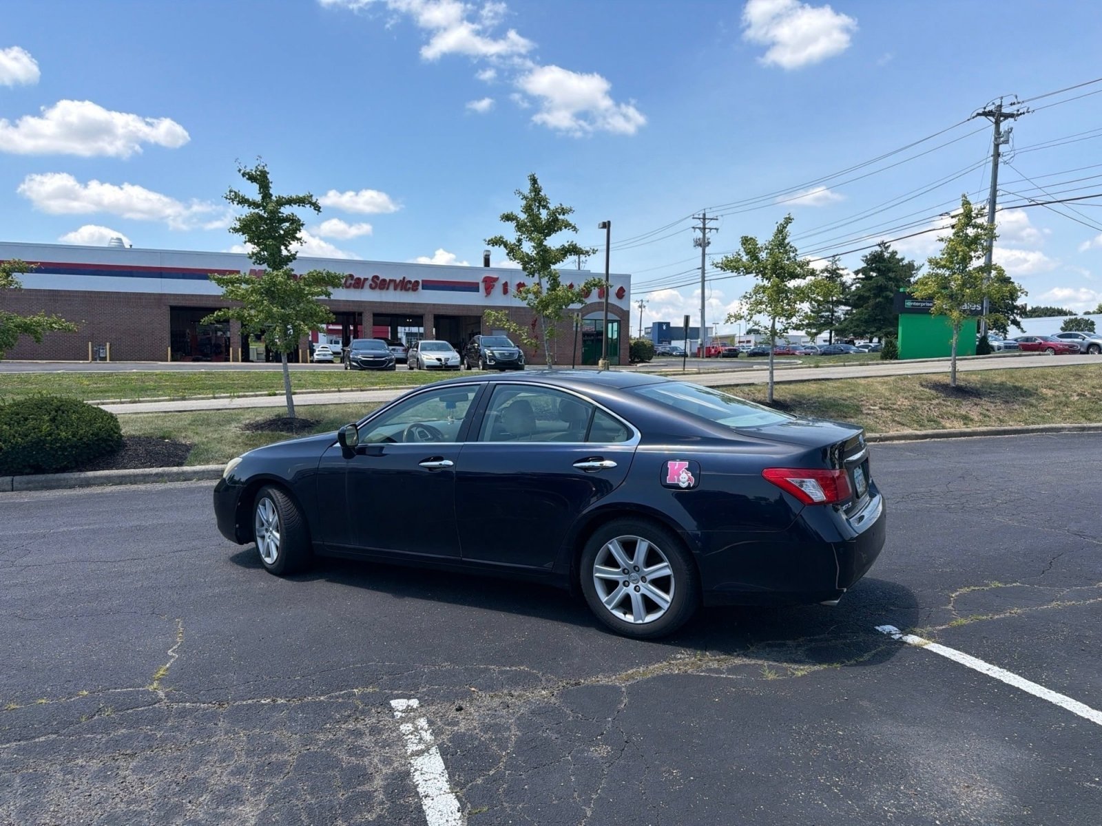 Used 2007 Black Sapphire Lexus 350 image 4