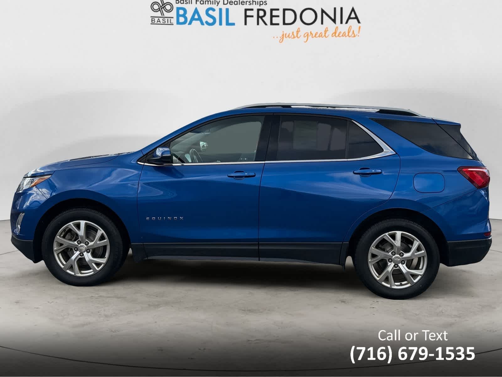 Used 2019 Chevrolet Equinox LT with VIN 3GNAXVEX5KS517767 for sale in Fredonia, NY