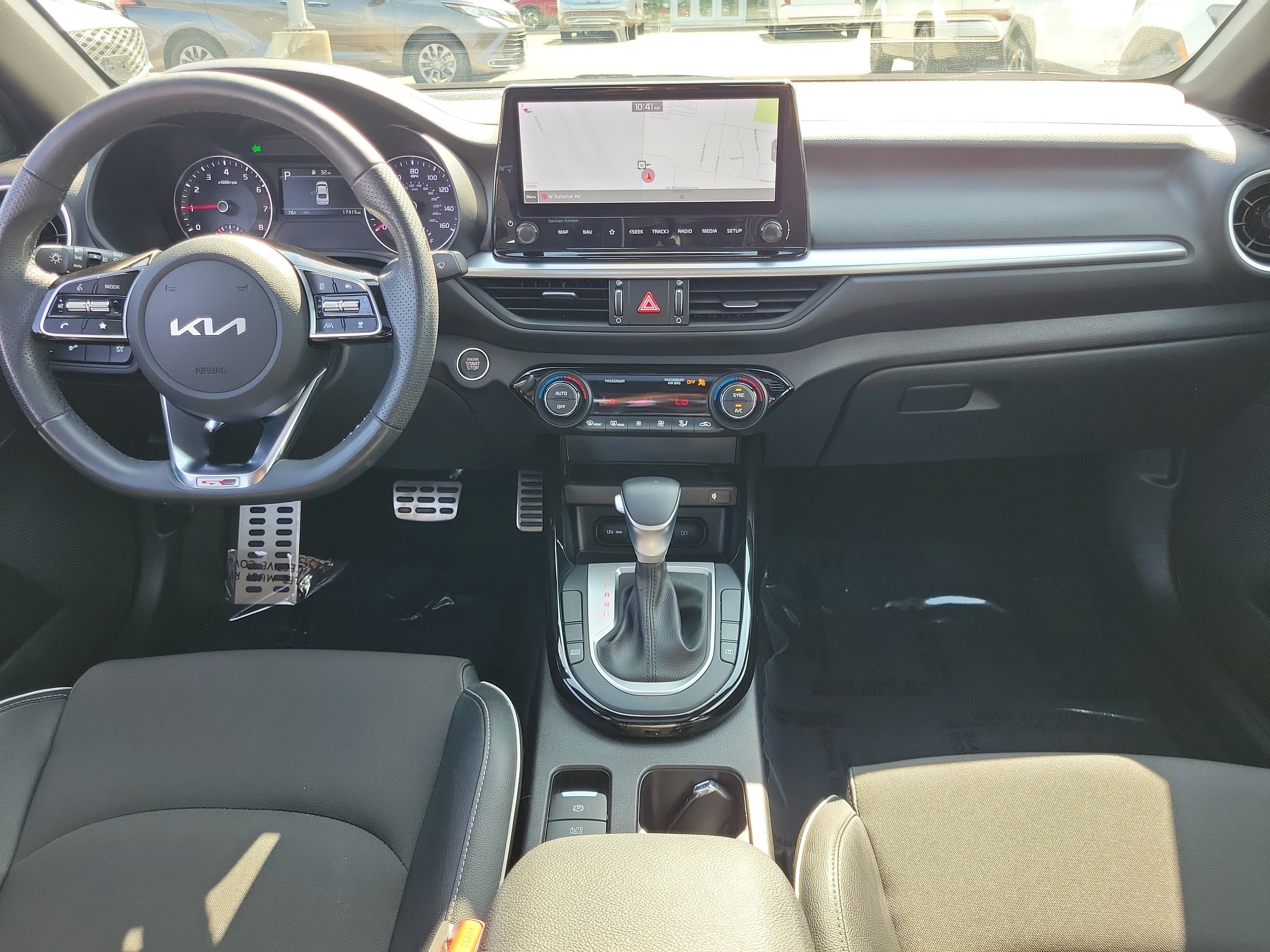Used 2022 Fire Orange Kia GT-Line image 9