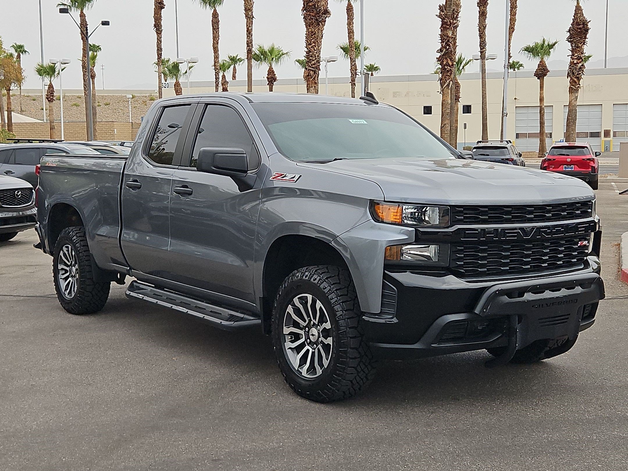 Used 2019 SATIN STEEL METALLIC Chevrolet Custom Trail Boss image 7
