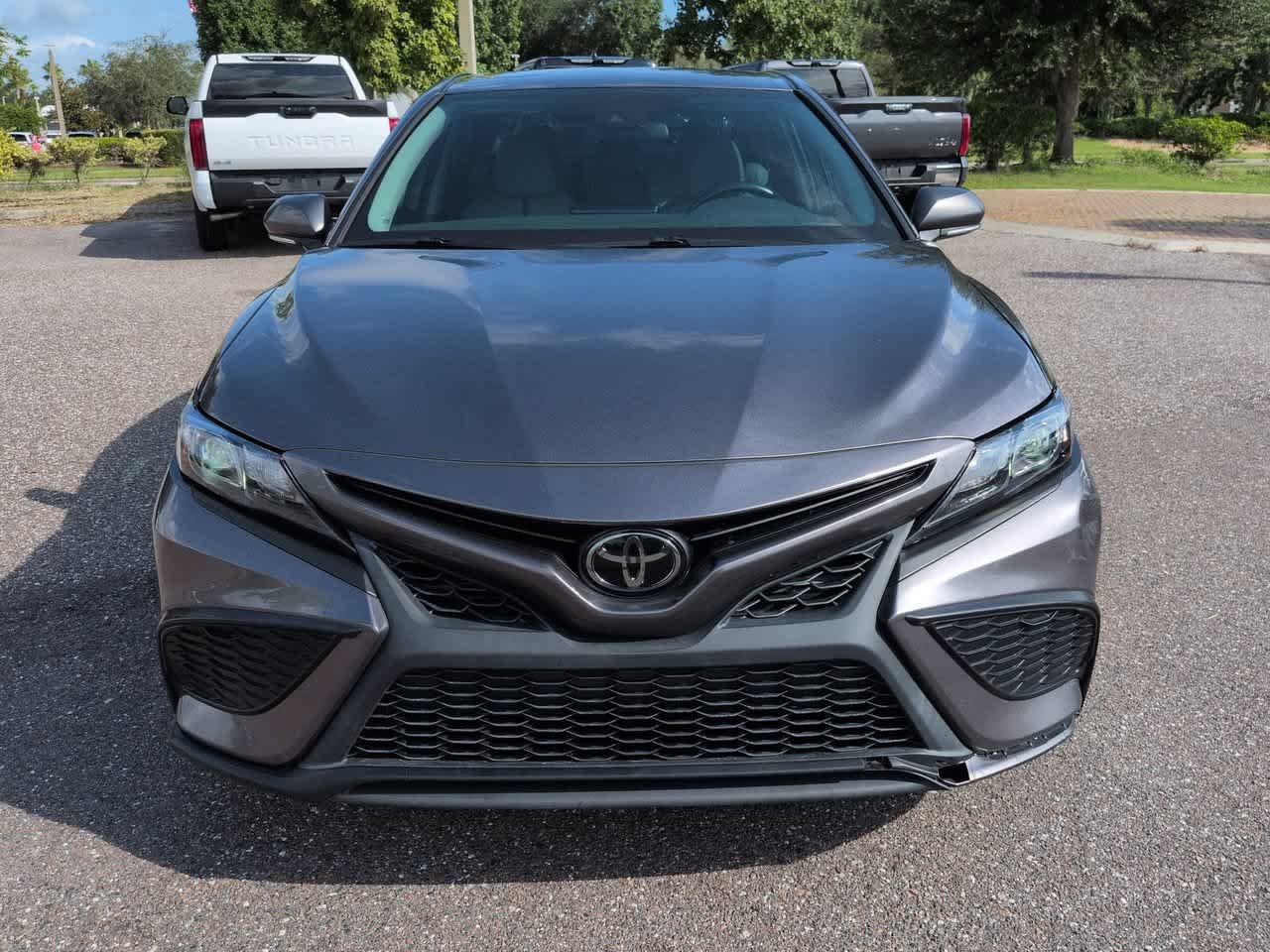 Certified Used 2023 Predawn Gray Mica Toyota SE image 9
