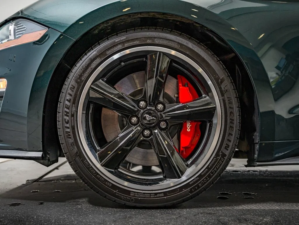 Used 2019 Dark Highland Green Metallic Ford Bullitt image 10