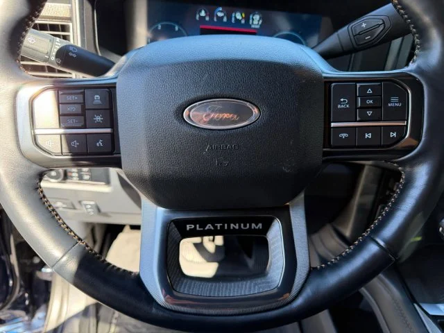 Used 2024 Antimatter Blue Metallic Ford Platinum image 22