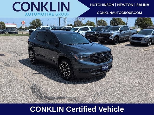 Used 2019 DARK SKY METALLIC GMC SLT image 1