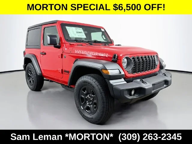 New 2026 Red Jeep Sport image 1