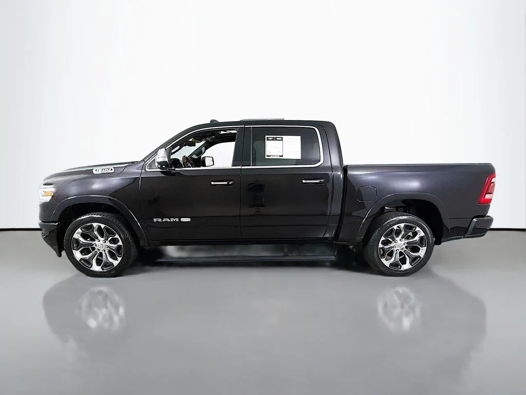 Used 2020 Diamond Black Crystal Pearlcoat Ram Longhorn image 4