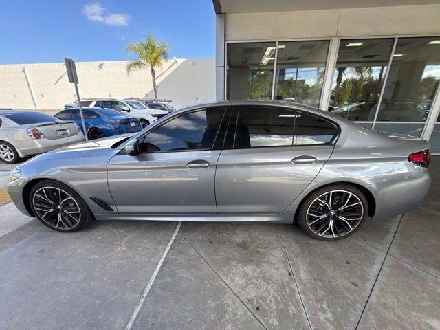 Used 2023 Skyscraper Gray Metallic BMW 540i image 8