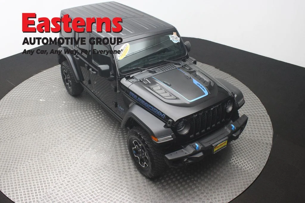Used 2023 Black Jeep Rubicon 4xe image 3
