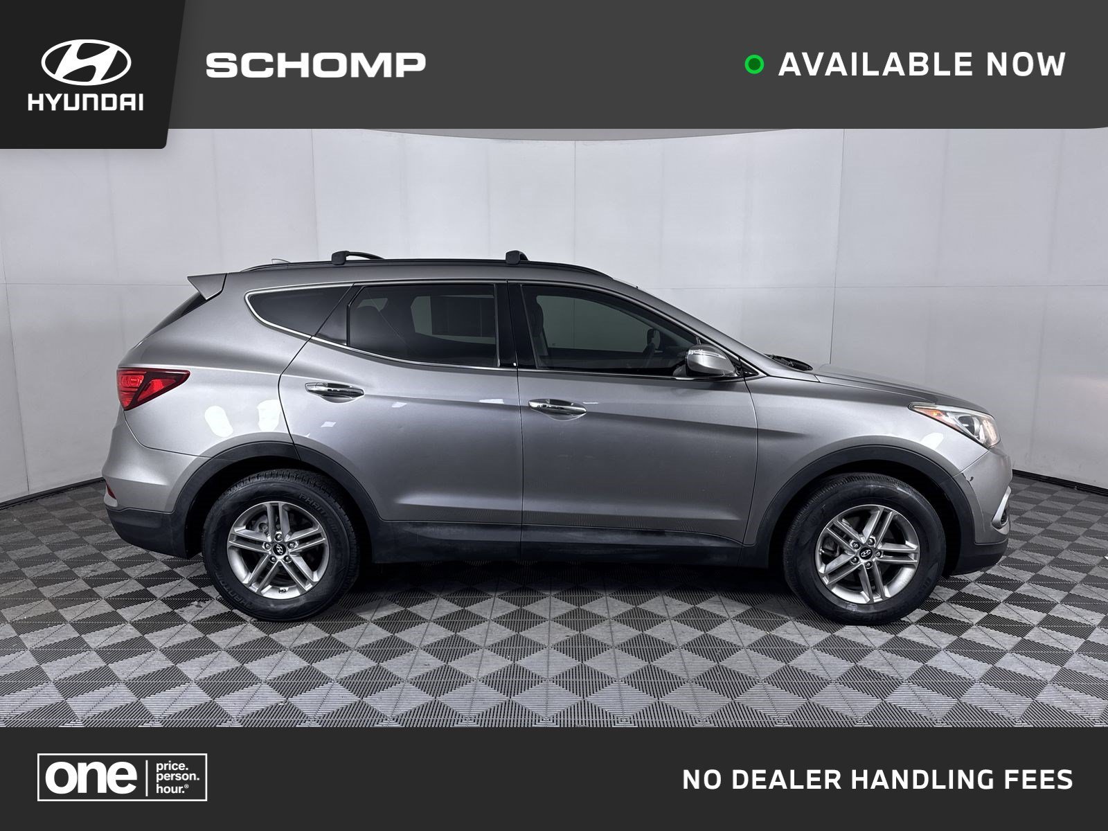 Used 2017 Mineral Gray Hyundai 2.4L image 1