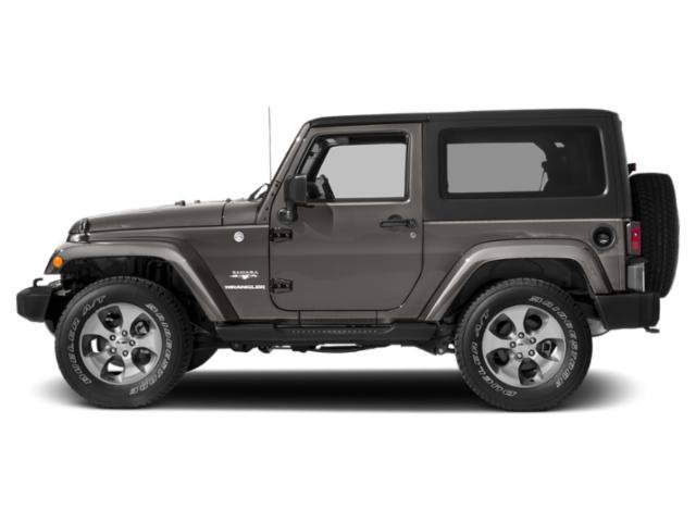 Used 2017 Granite Crystal Metallic Clearcoat Jeep Sahara image 3