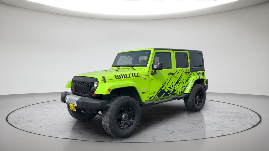 Used 2013 Green Jeep Unlimited Sahara image 11