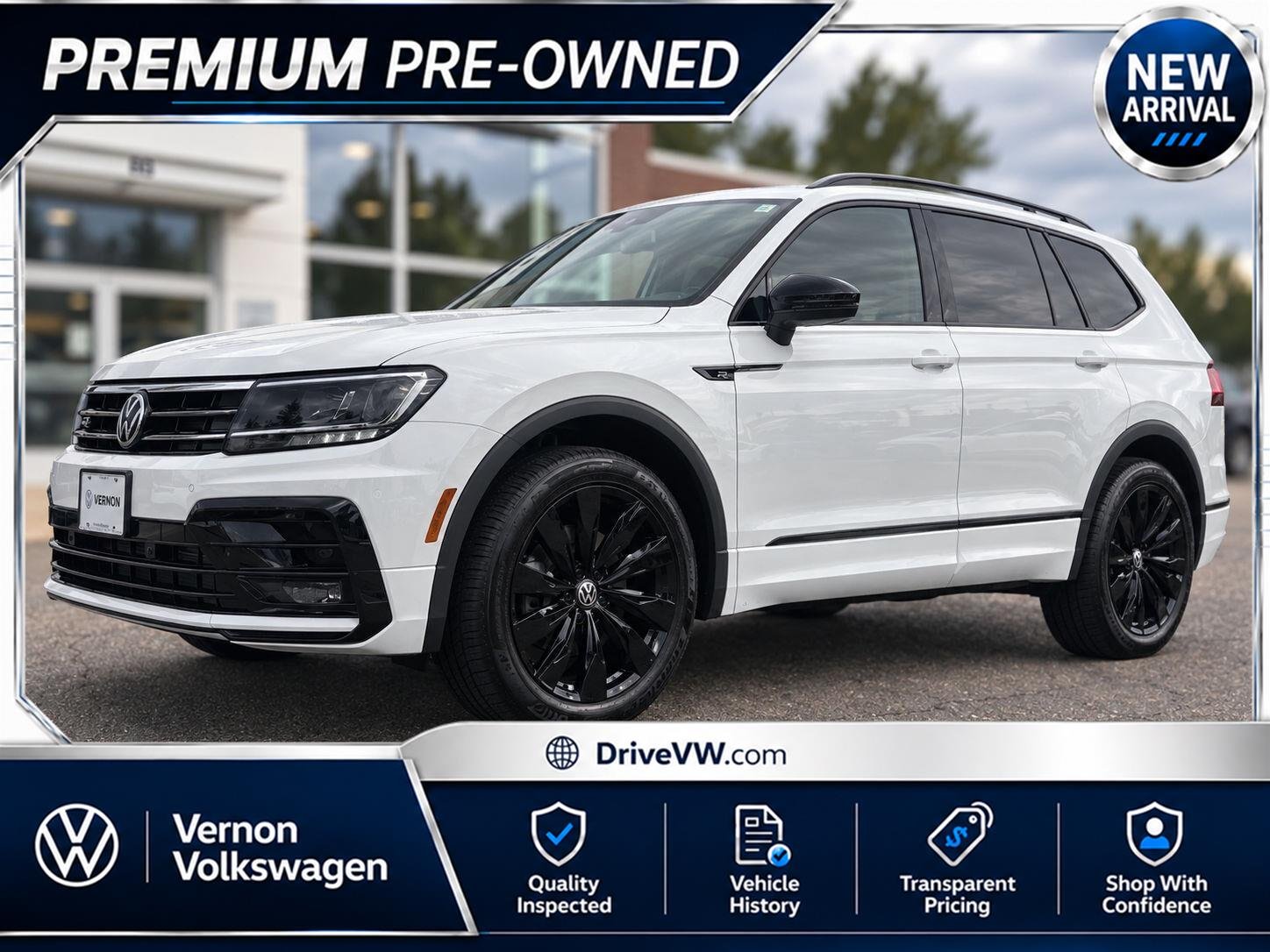 2021 Volkswagen Tiguan SE R-LINE BLACK