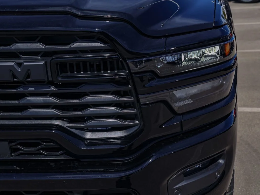 New 2026 Diamond Black Crystal Pearlcoat RAM Big Horn Night Edition image 9