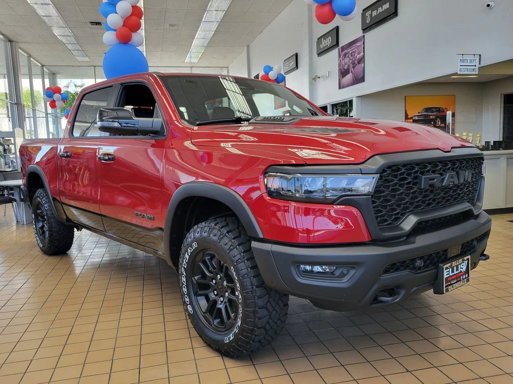 New 2026 Molten Red Pearl-Coat Exterior Paint RAM Rebel image 28
