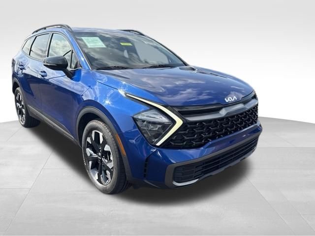 Certified Used 2023 Sapphire Blue Kia X-Line image 1