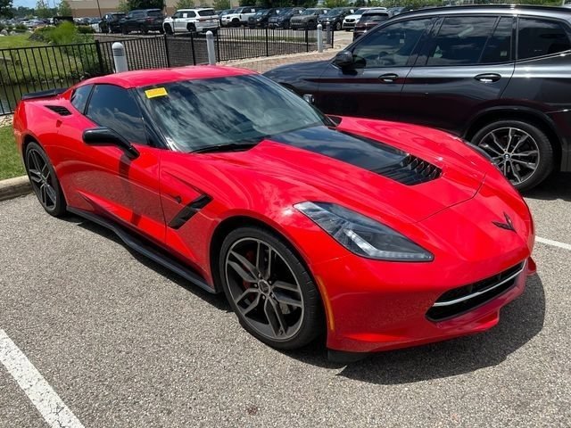 Used 2015 Torch Red Chevrolet Stingray Z51 image 4