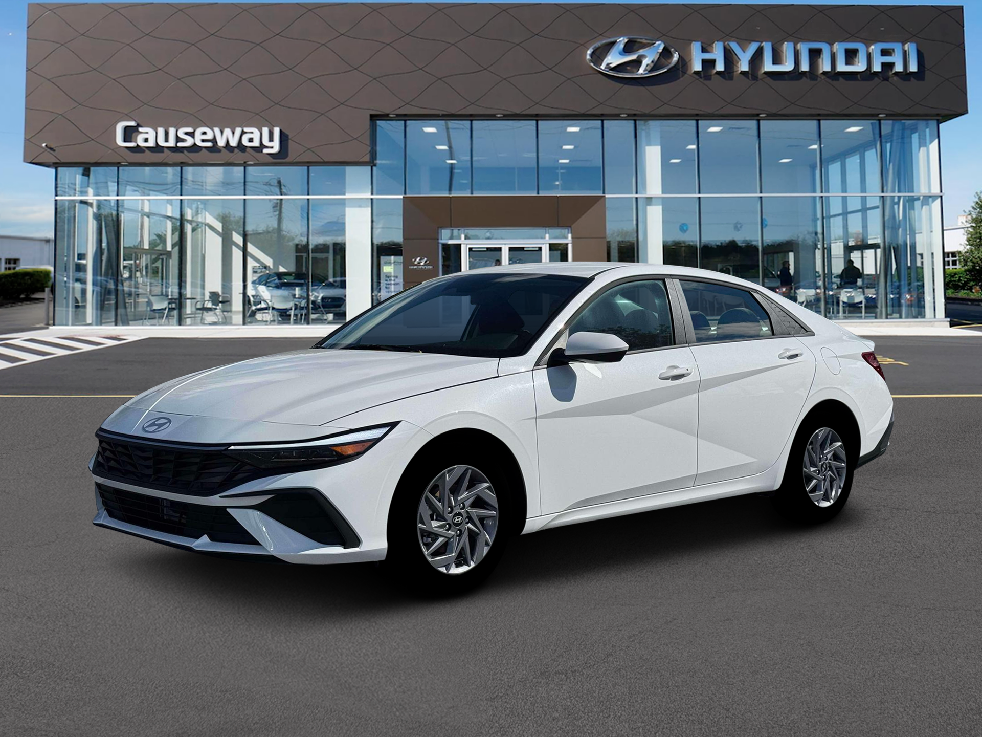 New 2026 White Hyundai Blue image 2