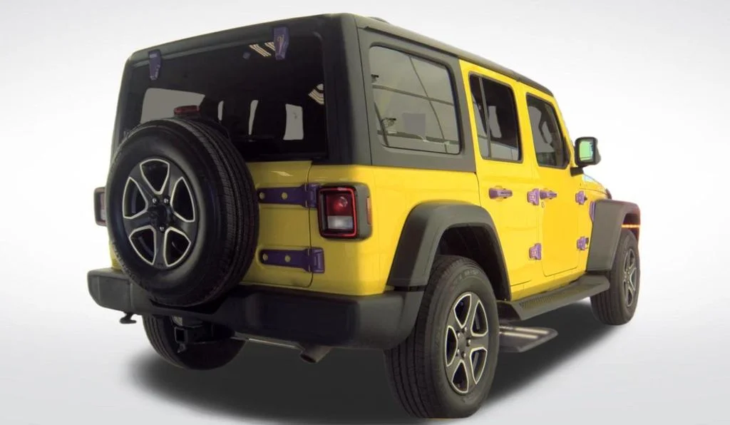 Used 2023 Yellow Jeep Sport S image 4