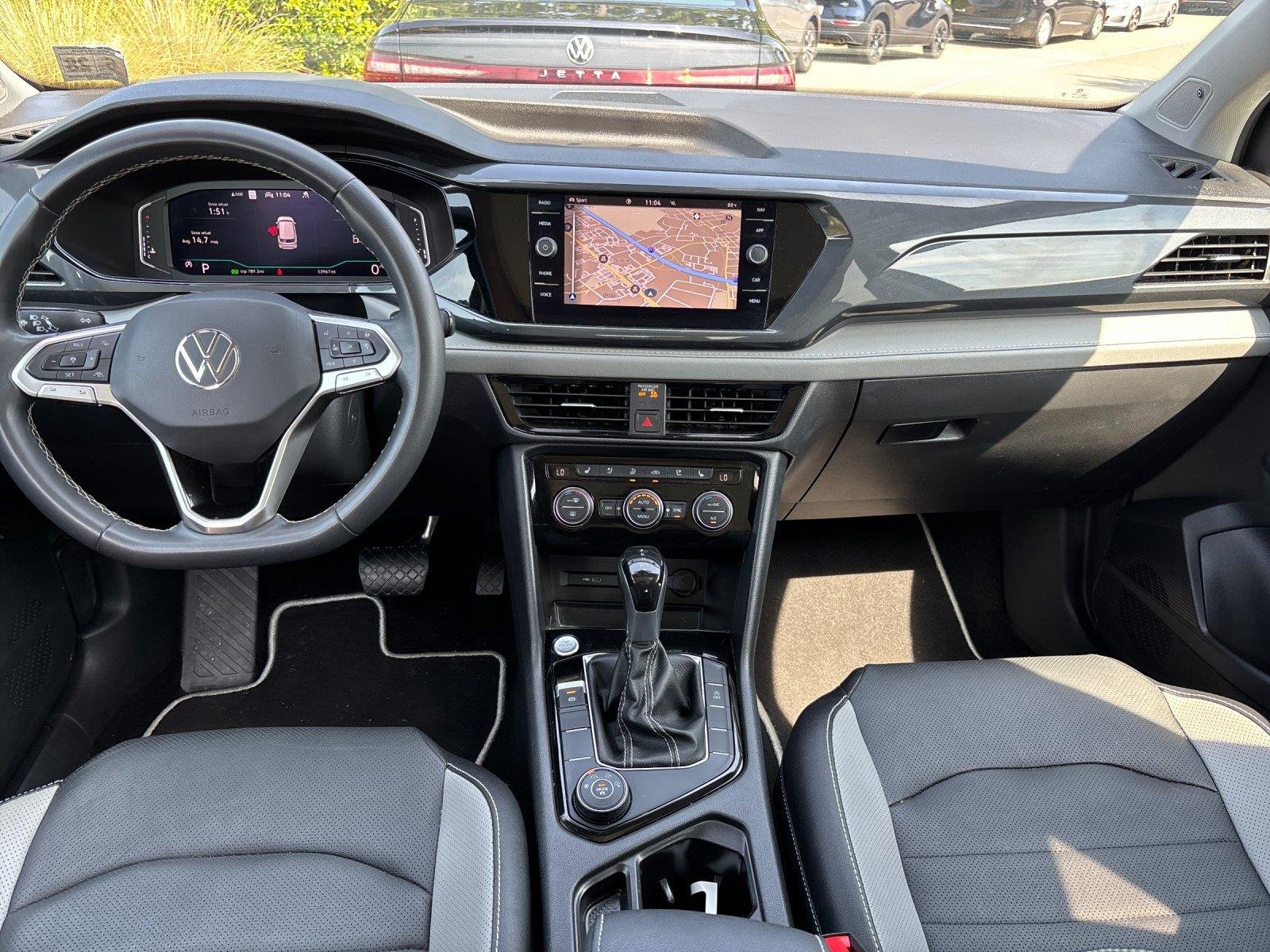 Used 2023 Deep Black Pearl Volkswagen SEL image 34