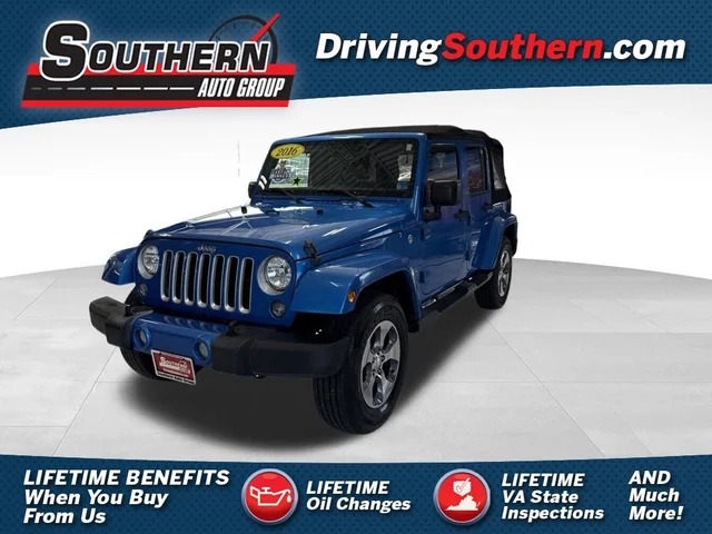 2016 Jeep Wrangler Unlimited Sahara