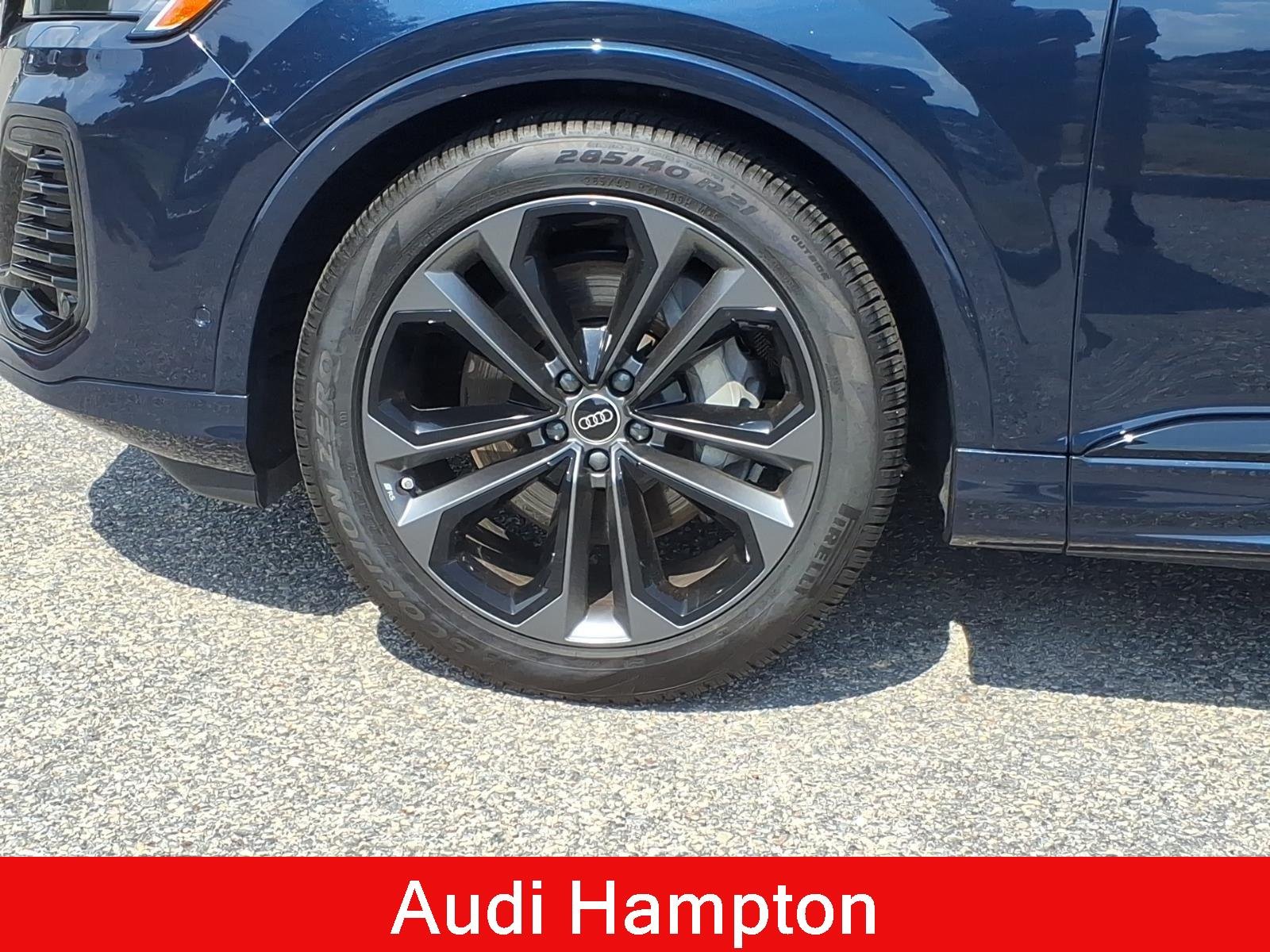 Used 2025 Waitomo Blue Metallic Audi Premium Plus image 10