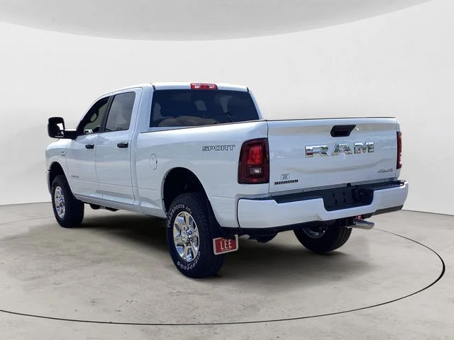 New 2026 Bright White Clearcoat Ram BIG HORN CREW CAB 4X4 6