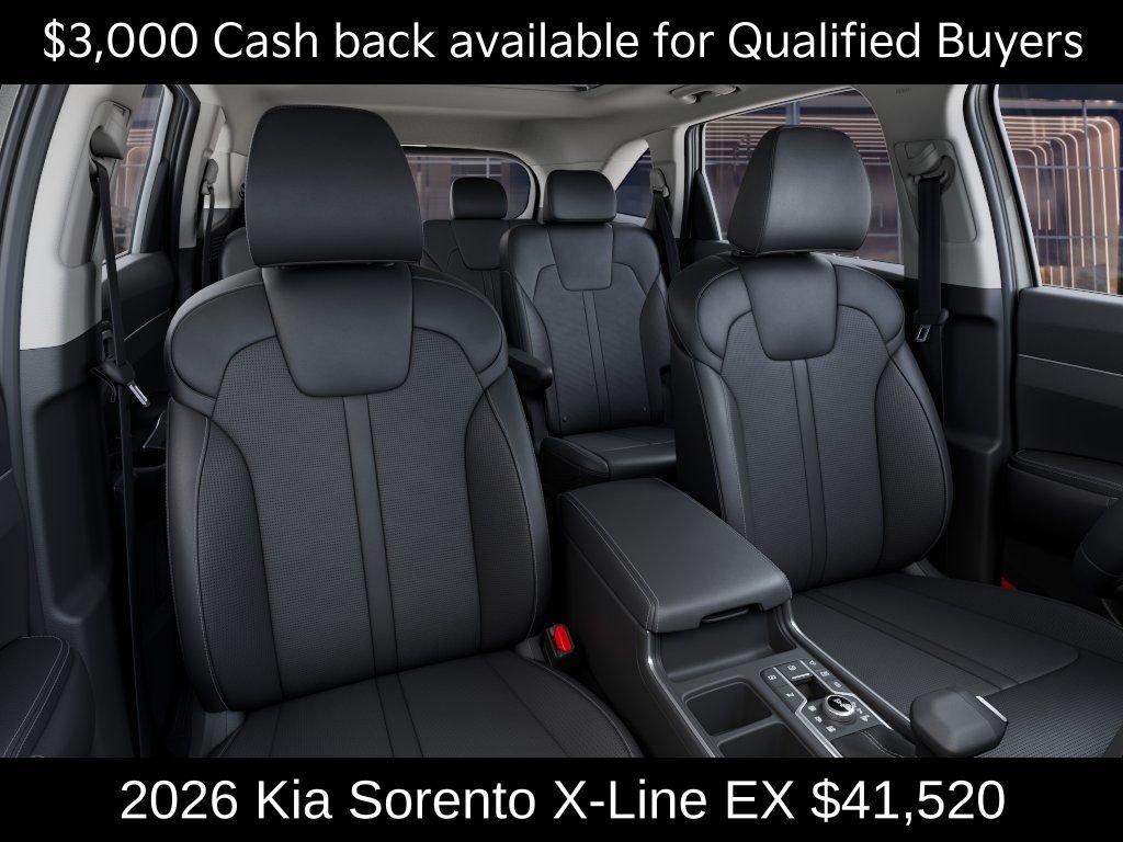 New 2026 Ivory Silver Kia X-Line EX AWD image 15