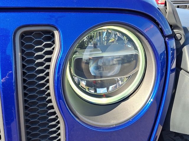 Used 2020 Ocean Blue Metallic Jeep Unlimited Rubicon image 9