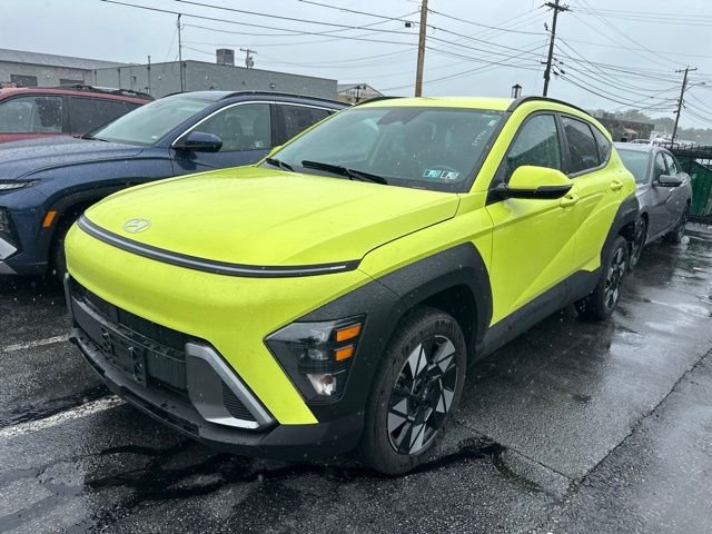 Certified Used 2025 Yellow Hyundai SEL image 3
