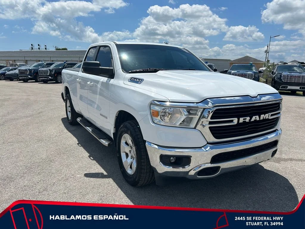 Used 2021 White Ram Big Horn Quad Cab 4x2 6