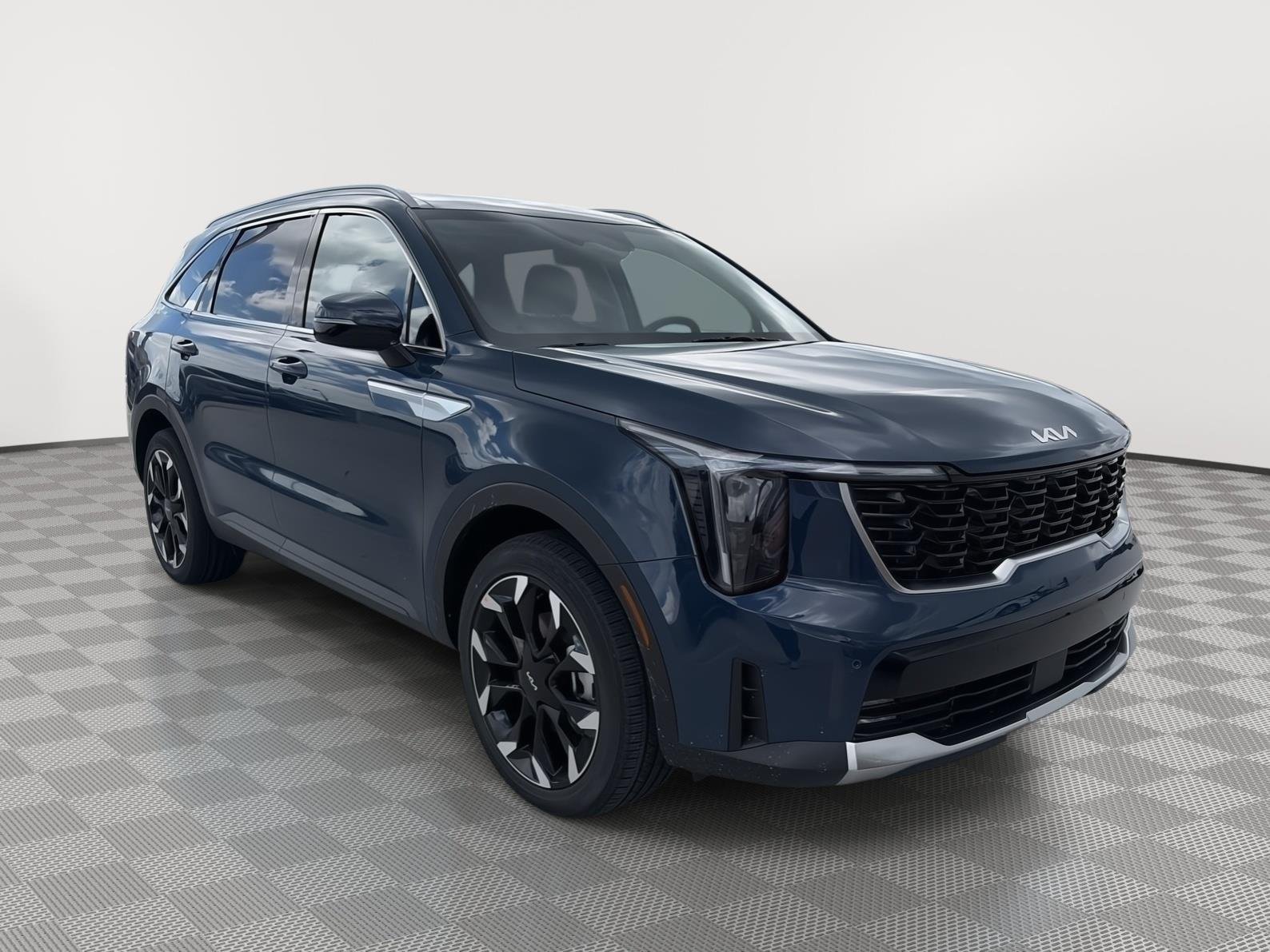 New 2026 Midnight Lake Blue Kia EX image 3