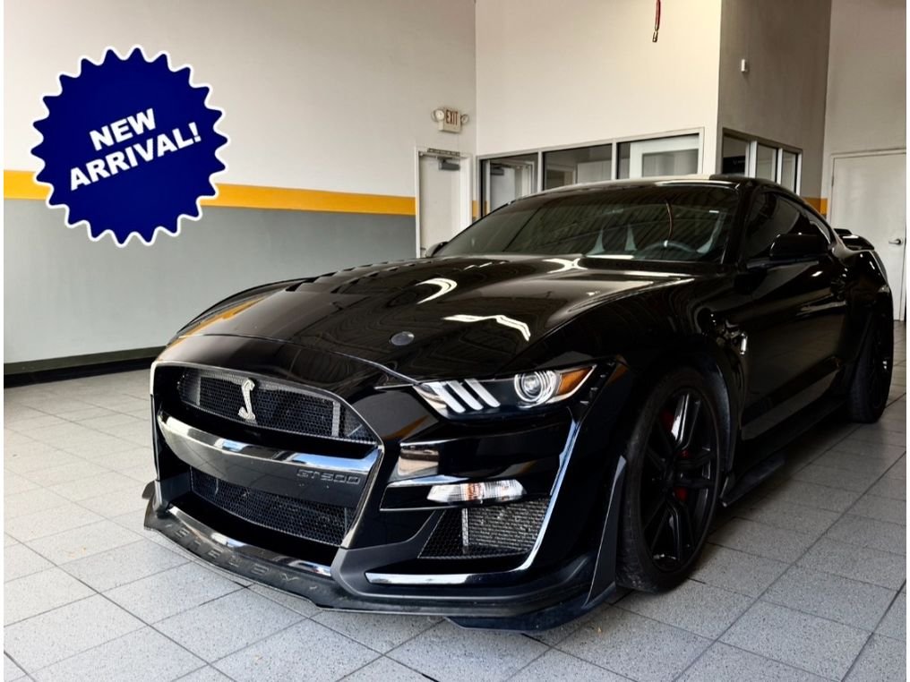 Used 2020 Black Ford Shelby GT500 image 1