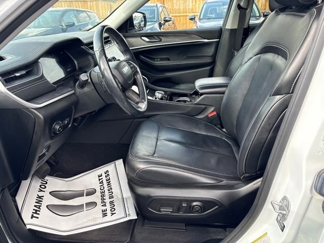 Used 2021 Bright White Clearcoat Jeep Limited image 11
