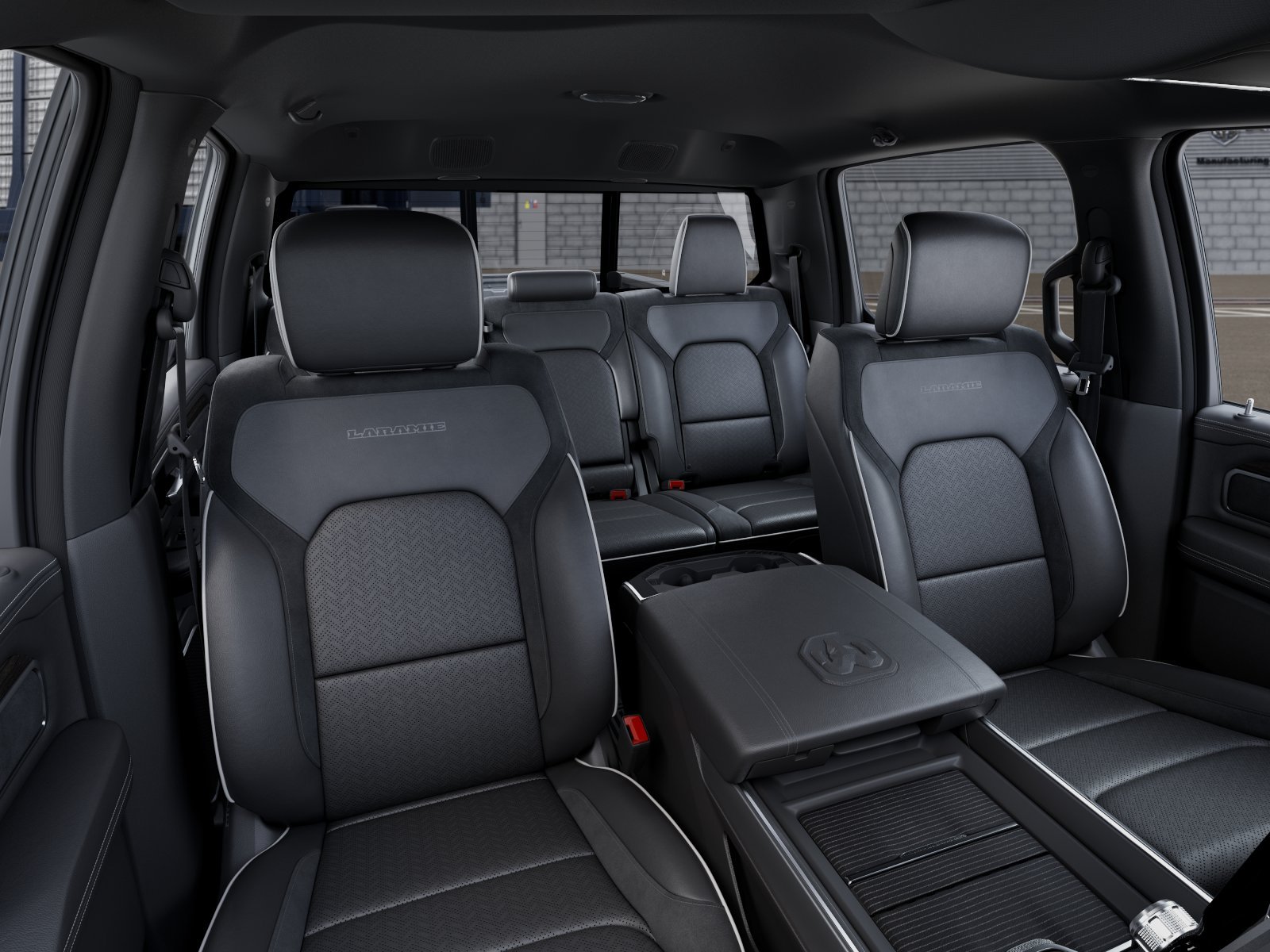 New 2026 Bright White Clear-Coat Exterior Paint RAM LARAMIE image 18