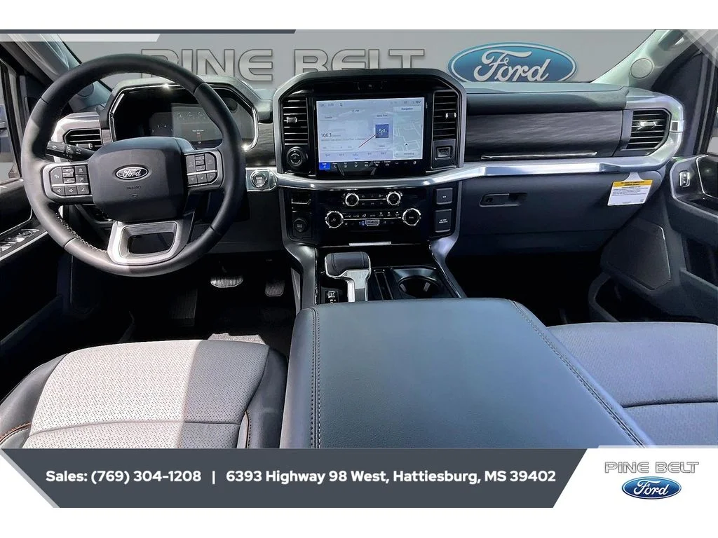New 2026 Star White Metallic Tri-Coat Ford Lariat® image 14