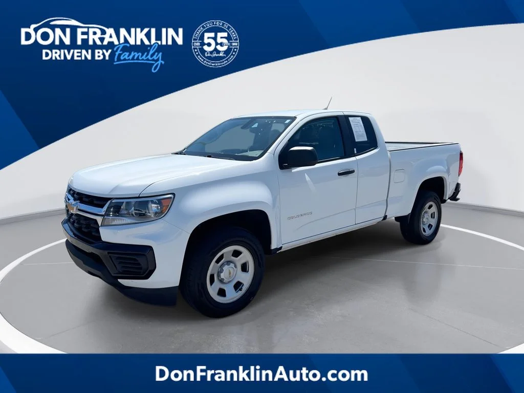 Used 2022 White Chevrolet Work Truck image 1