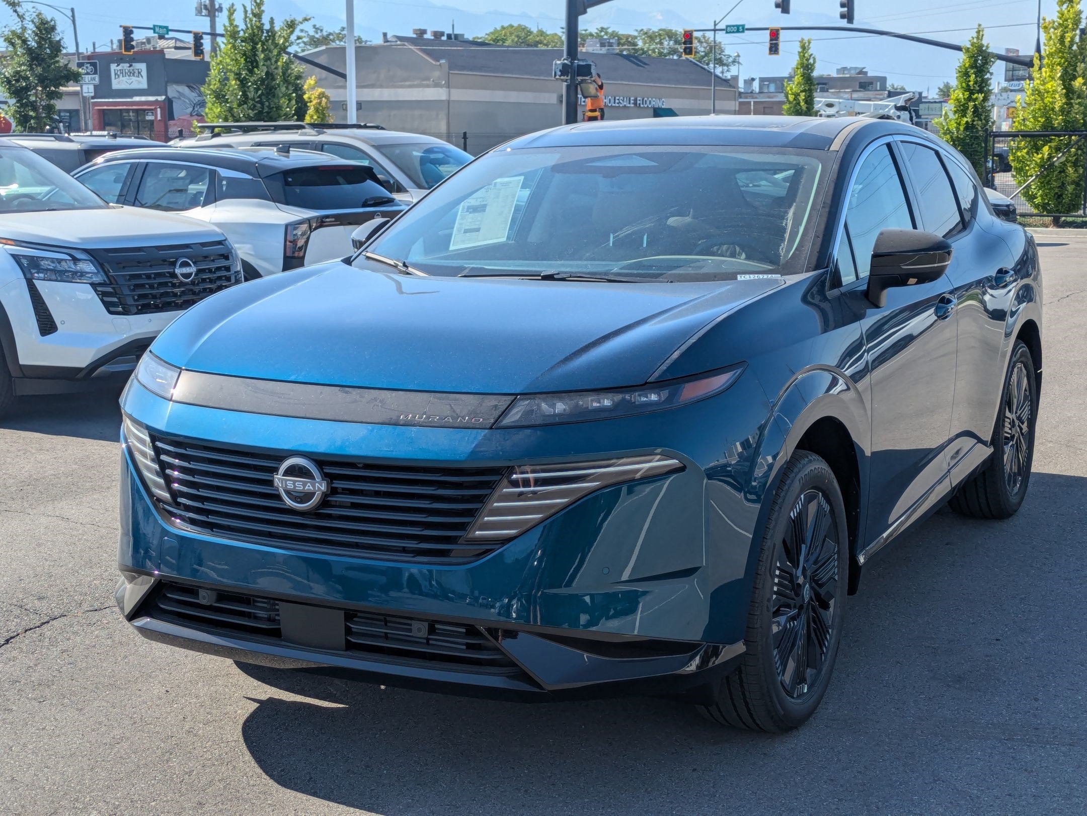 New 2026 Aurora Blue Pearl Metallic/Super Black Nissan Platinum image 8