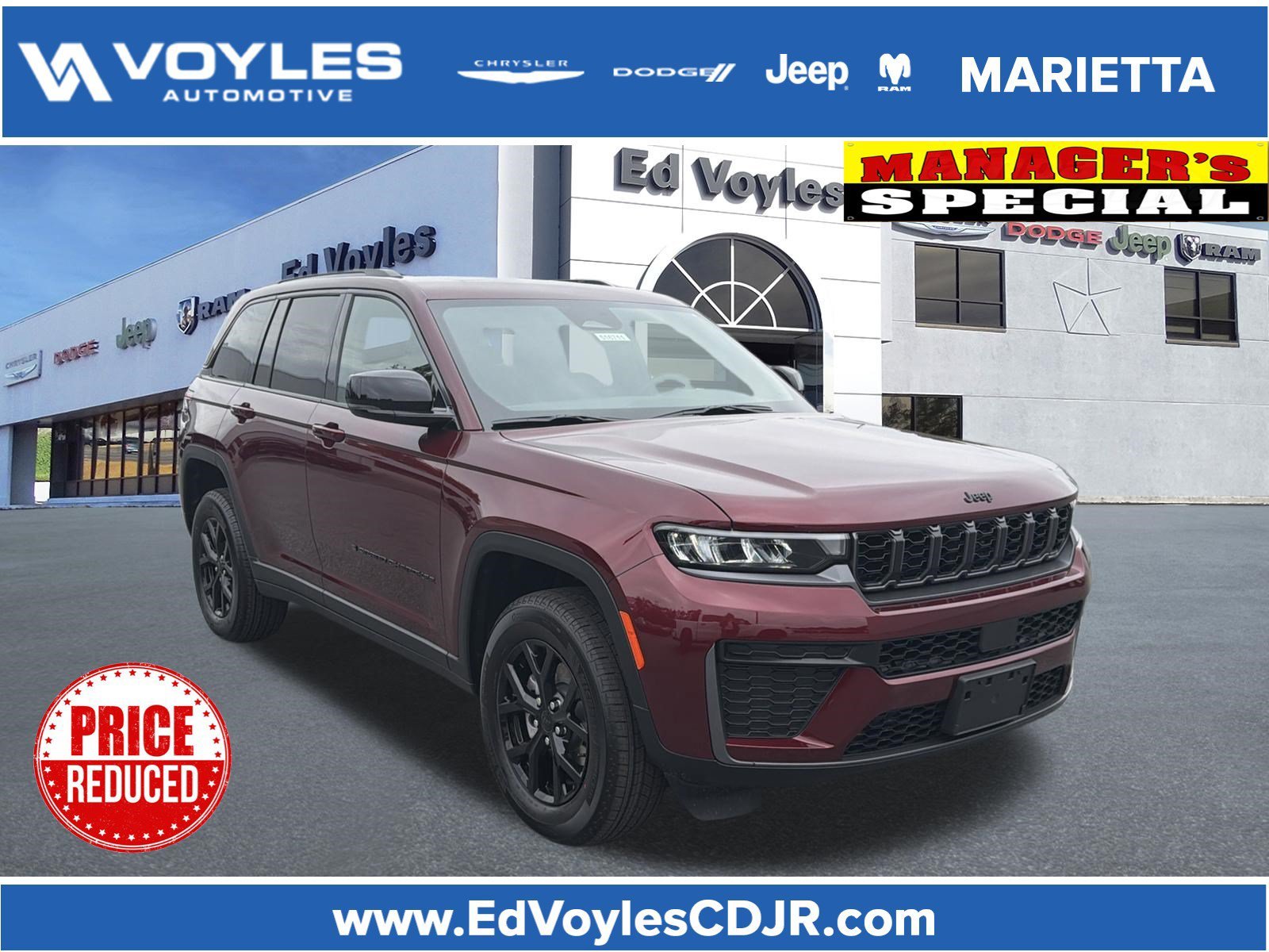 New 2026 Velvet Red Pearlcoat Jeep Laredo Altitude image 1