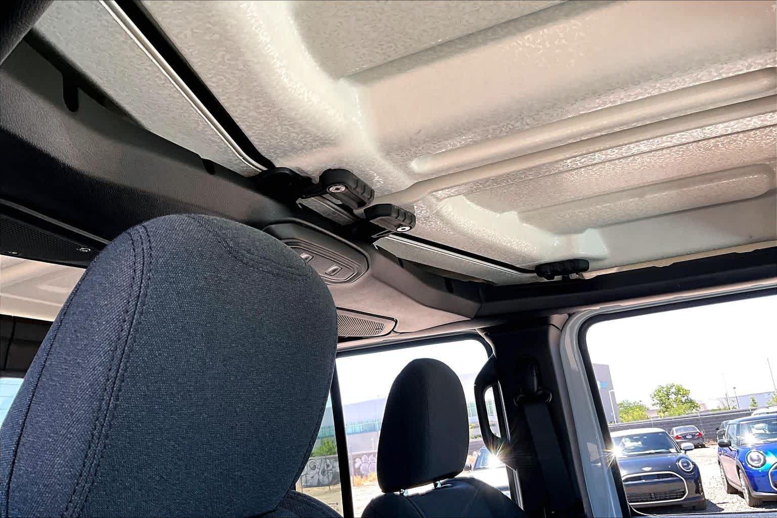 Used 2025 Bright White Clearcoat Jeep Rubicon image 11