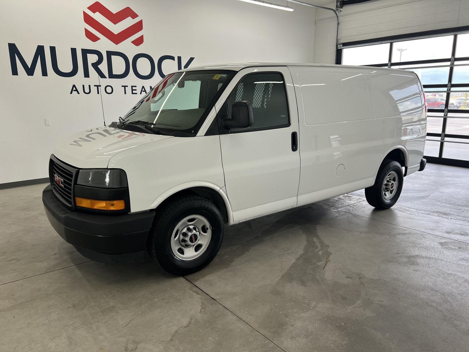 Used 2018 Summit White GMC Work Van image 1