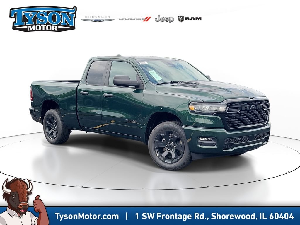 New 2026 Serrano-Green Metallic Exterior Paint RAM BLACK EXPRESS EDITION image 1