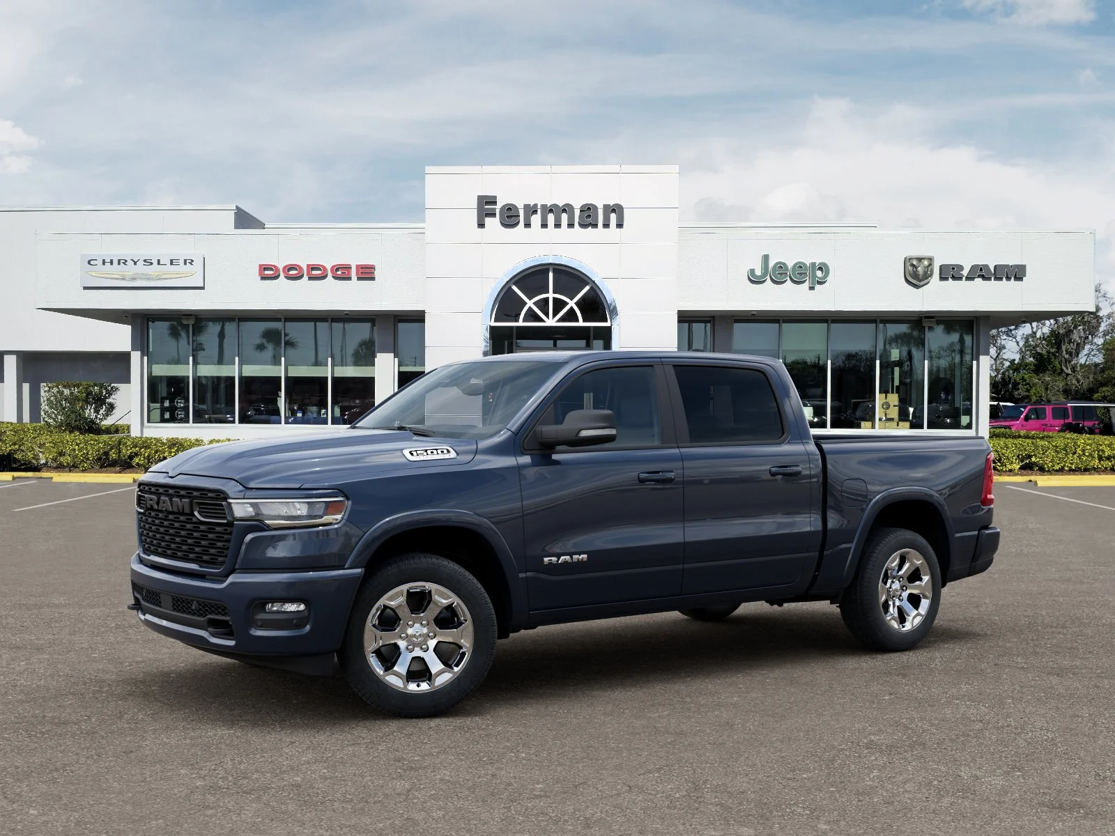 New 2026 Forged Blue Metallic Exterior Paint RAM Big Horn/Lone Star image 34