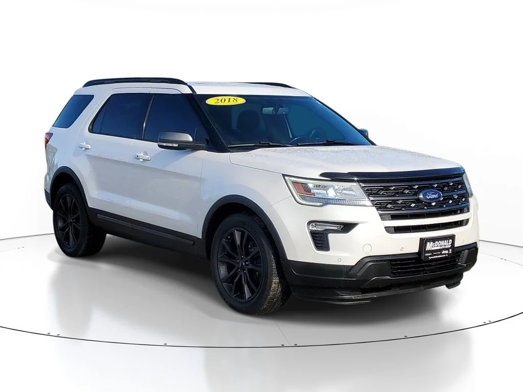Used 2018 Ford Explorer XLT with VIN 1FM5K8D89JGA10173 for sale in Clare, MI